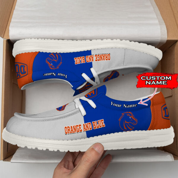 Tubopro Boise State Broncos Personalized Hey Dude Shoes For Men And Women - Image 2