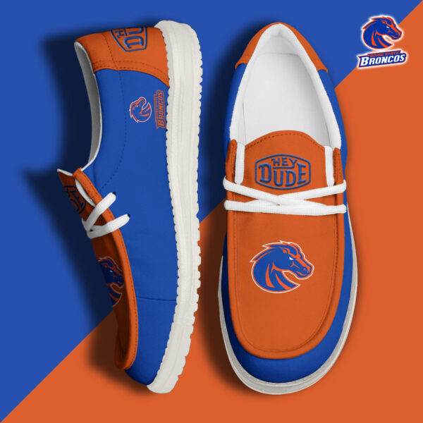 Tubopro Boise State Broncos Personalized Hey Dude Shoes For Men And Women