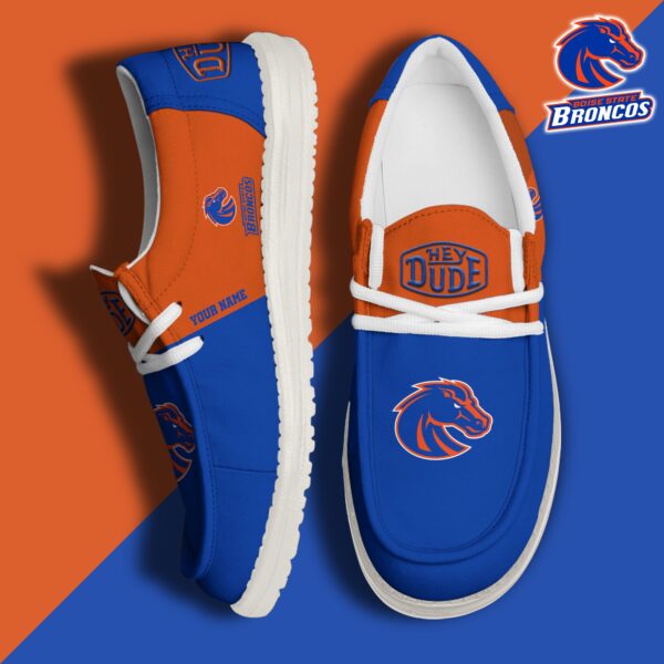 Tubopro Boise State Broncos Personalized Hey Dude Shoes For Men And Women