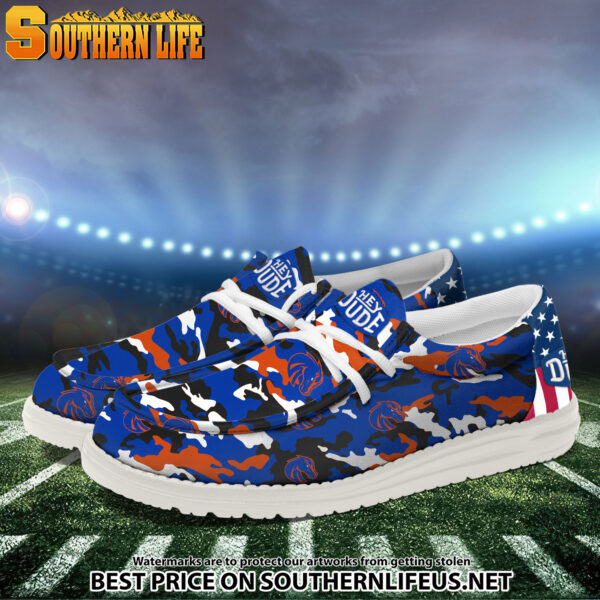 Tubopro Boise State Broncos Personalized Hey Dude Shoes For Men And Women - Image 2