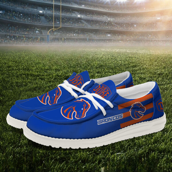Tubopro Boise State Broncos Personalized Hey Dude Shoes For Men And Women - Image 2