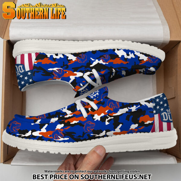 Tubopro Boise State Broncos Personalized Hey Dude Shoes For Men And Women - Image 4