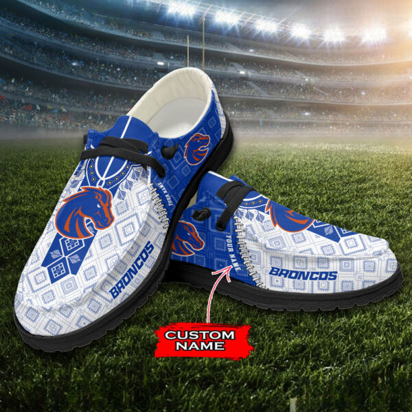 Tubopro Boise State Broncos Personalized Hey Dude Shoes For Men And Women - Image 5