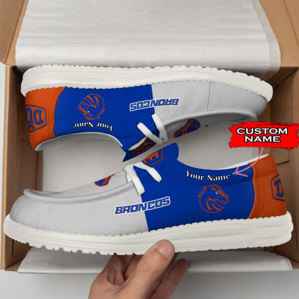 Tubopro Boise State Broncos Personalized Hey Dude Shoes For Men And Women - Image 3