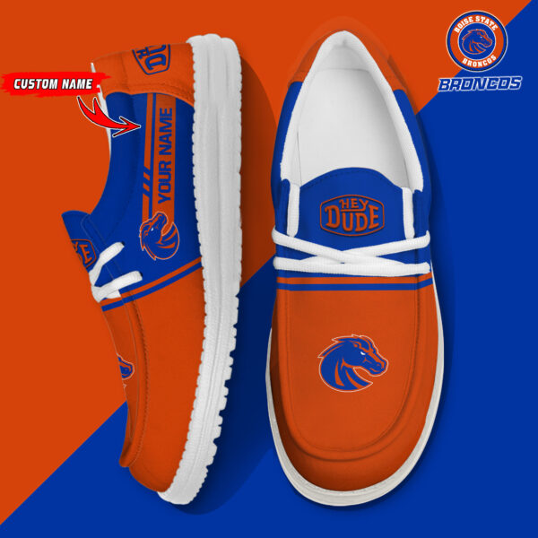 Tubopro Boise State Broncos Personalized Hey Dude Shoes For Men And Women