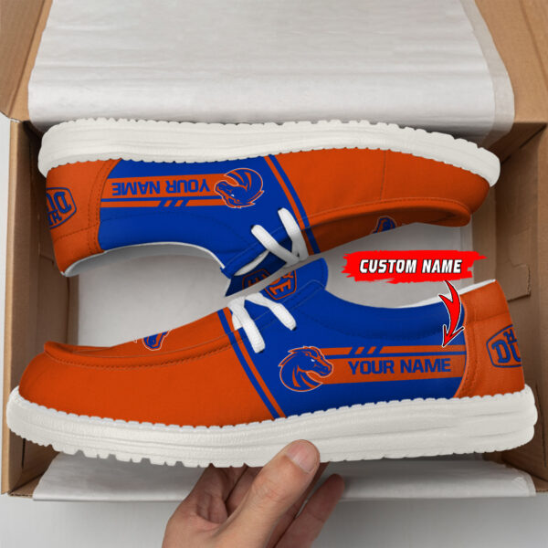Tubopro Boise State Broncos Personalized Hey Dude Shoes For Men And Women - Image 2