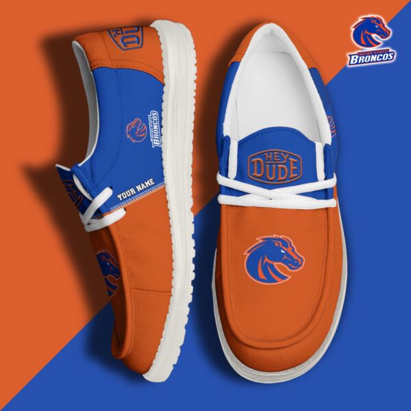 Tubopro Boise State Broncos Personalized Hey Dude Shoes For Men And Women - Image 2