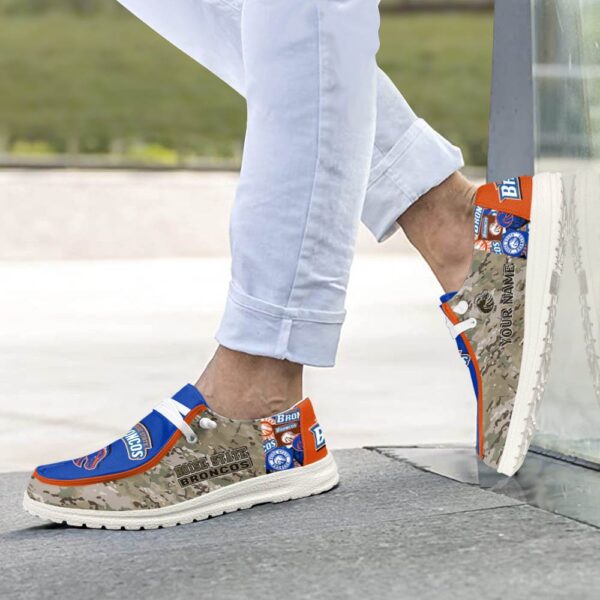 Tubopro Boise State Broncos Personalized Hey Dude Shoes For Men And Women - Image 4