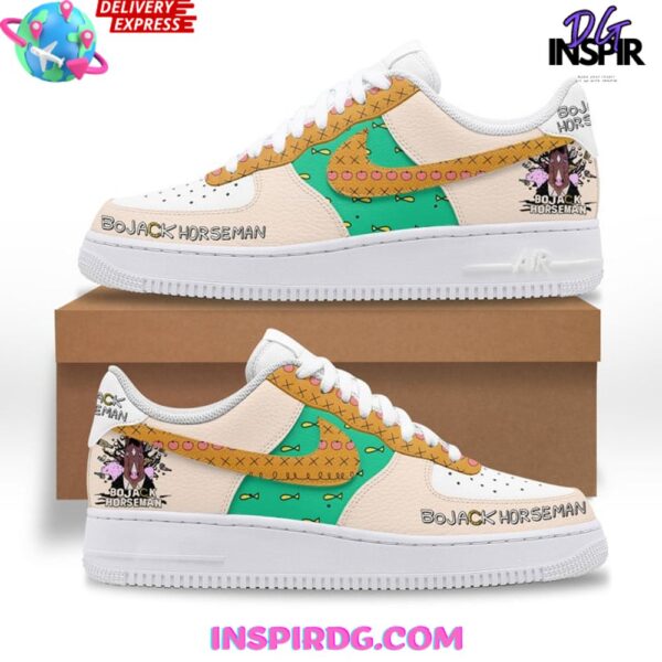 Tubopro BoJack Horseman Air Low-Top Sneakers Shoes For Men And Women - Image 2