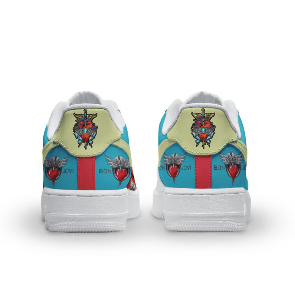 Tubopro Bon Jovi Air Low-Top Sneakers Shoes For Men And Women - Image 2