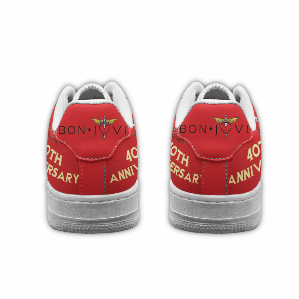 Tubopro Bon Jovi Air Low-Top Sneakers Shoes For Men And Women - Image 2