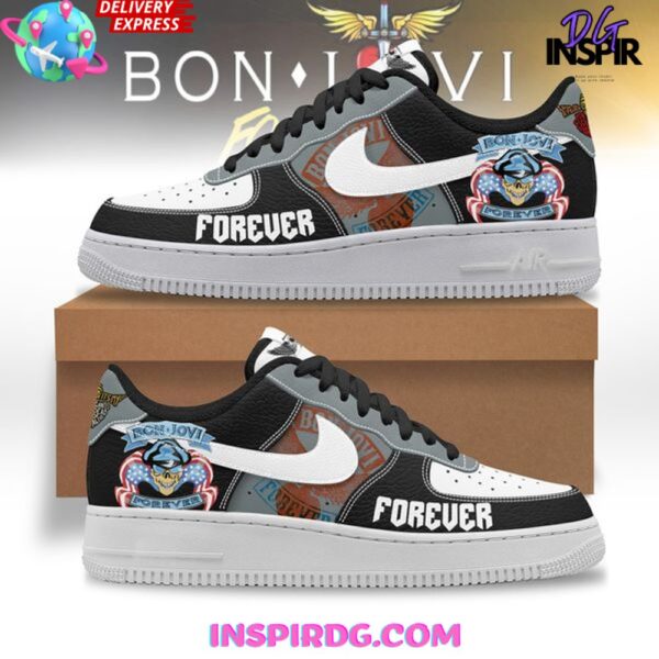 Tubopro Bon Jovi Air Low-Top Sneakers Shoes For Men And Women