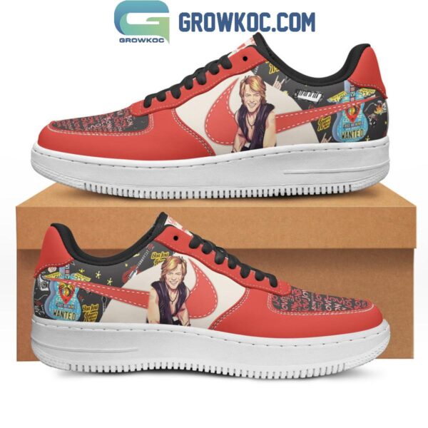 Tubopro Bon Jovi Air Low-Top Sneakers Shoes For Men And Women
