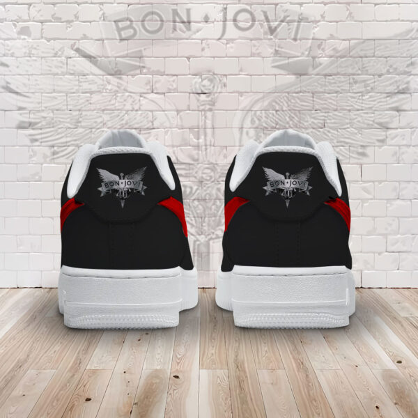 Tubopro Bon Jovi Air Low-Top Sneakers Shoes For Men And Women - Image 3