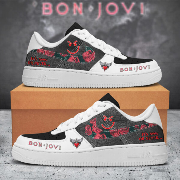 Tubopro Bon Jovi Air Low-Top Sneakers Shoes For Men And Women