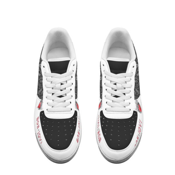 Tubopro Bon Jovi Air Low-Top Sneakers Shoes For Men And Women - Image 2