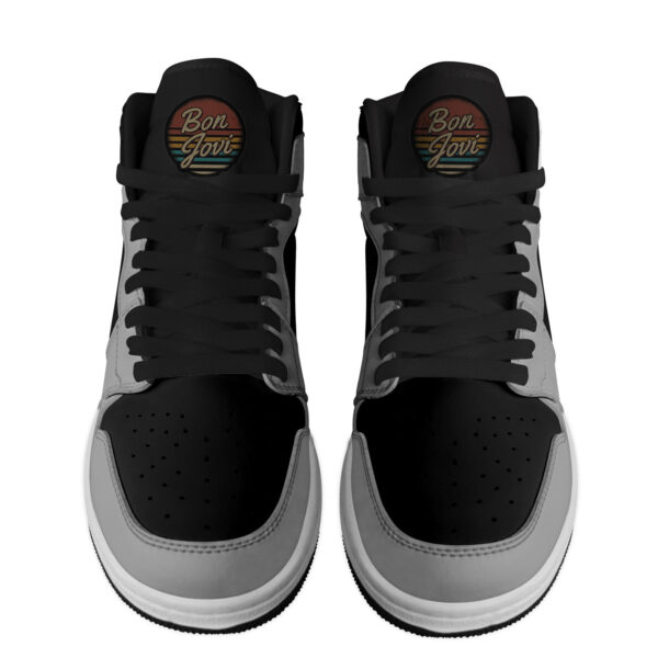 Tubopro Bon Jovi AJ1 High Sneakers Shoes For Men And Women - Image 3