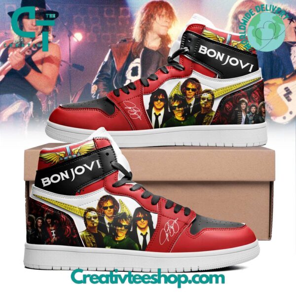 Tubopro Bon Jovi AJ1 High Sneakers Shoes For Men And Women