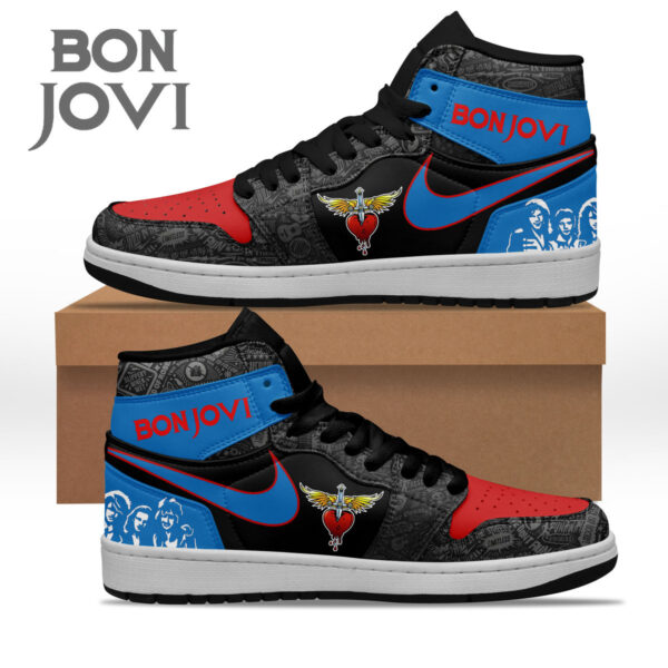 Tubopro Bon Jovi AJ1 High Sneakers Shoes For Men And Women