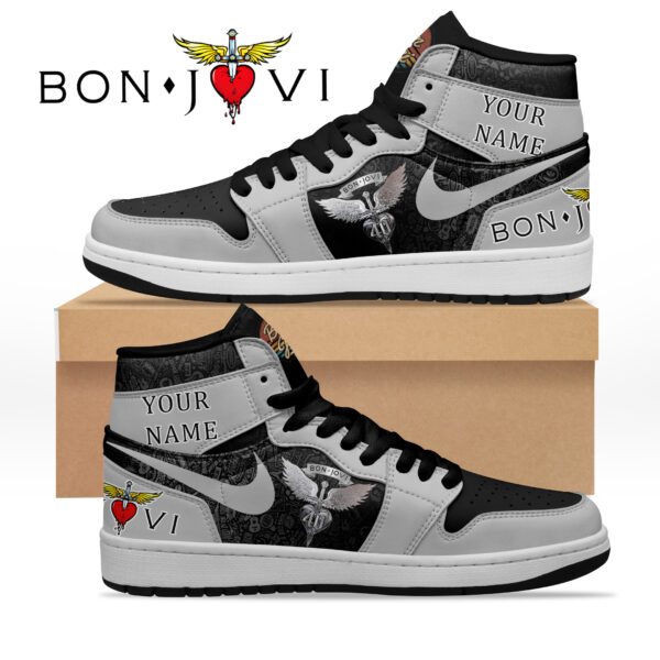 Tubopro Bon Jovi AJ1 High Sneakers Shoes For Men And Women