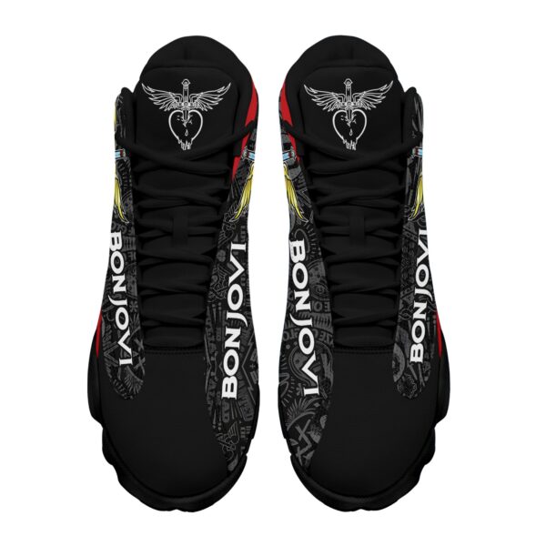 Tubopro Bon Jovi AJ13 Sneakers Shoes For Men And Women - Image 3