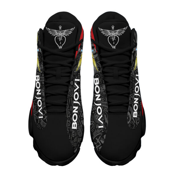 Tubopro Bon Jovi AJ13 Sneakers Shoes For Men And Women - Image 3