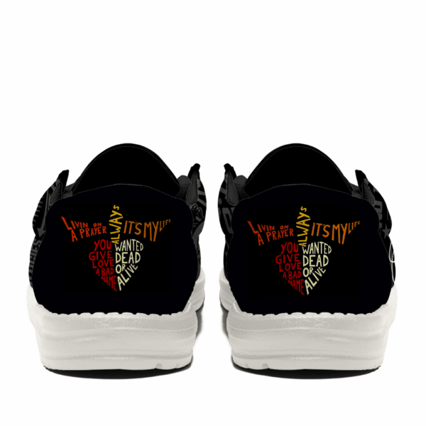 Tubopro Bon Jovi Personalized Hey Dude Shoes For Men And Women - Image 3