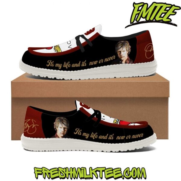 Tubopro Bon Jovi Personalized Hey Dude Shoes For Men And Women - Image 3