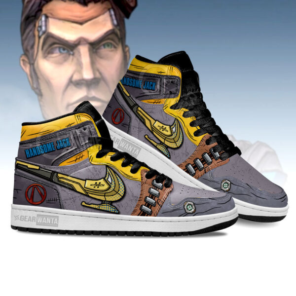 Tubopro Borderlands AJ1 High Sneakers Shoes For Men And Women - Image 3