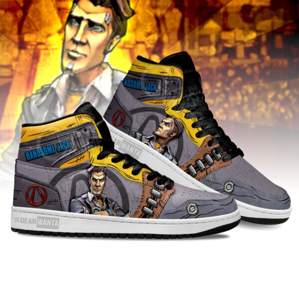 Tubopro Borderlands AJ1 High Sneakers Shoes For Men And Women - Image 3
