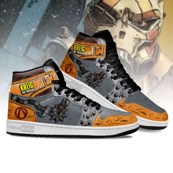 Tubopro Borderlands AJ1 High Sneakers Shoes For Men And Women - Image 3