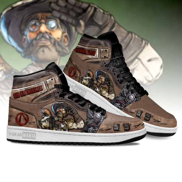 Tubopro Borderlands AJ1 High Sneakers Shoes For Men And Women - Image 3