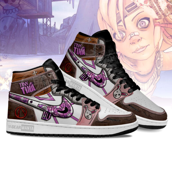 Tubopro Borderlands AJ1 High Sneakers Shoes For Men And Women - Image 3