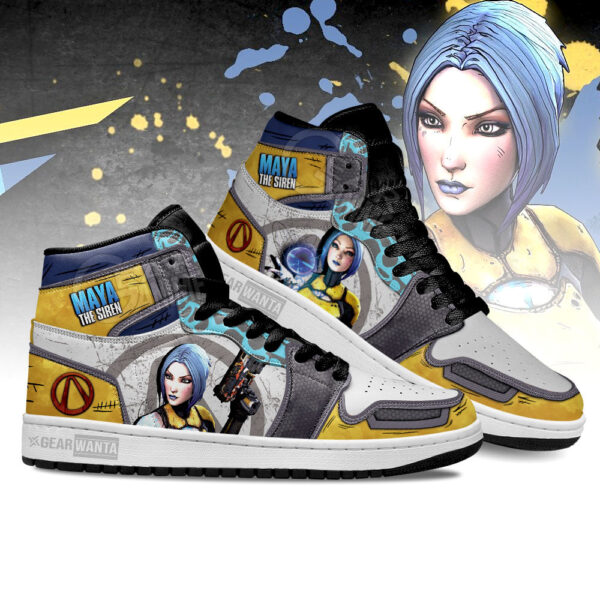 Tubopro Borderlands AJ1 High Sneakers Shoes For Men And Women - Image 3