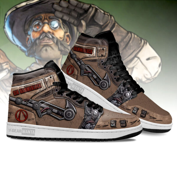 Tubopro Borderlands AJ1 High Sneakers Shoes For Men And Women - Image 3
