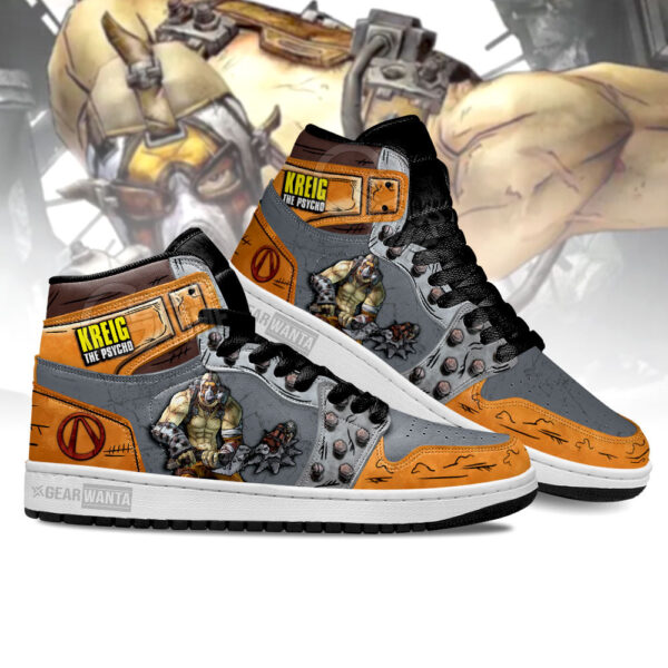 Tubopro Borderlands AJ1 High Sneakers Shoes For Men And Women - Image 3