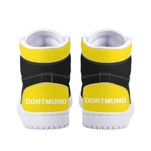 Tubopro Borussia Dortmund AJ1 High Sneakers Shoes For Men And Women - Image 4