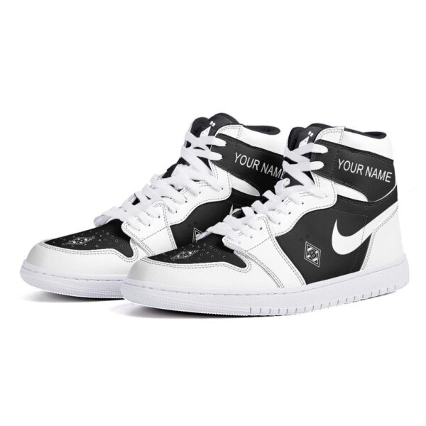 Tubopro Borussia Mgladbach AJ1 High Sneakers Shoes For Men And Women
