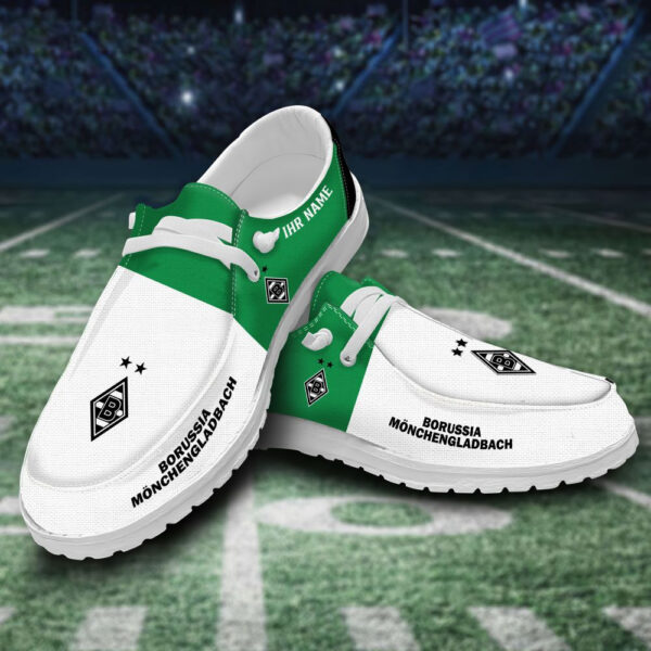 Tubopro Borussia Monchengladbach Personalized Hey Dude Shoes For Men And Women