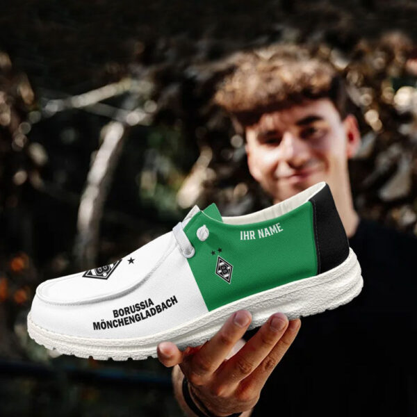 Tubopro Borussia Monchengladbach Personalized Hey Dude Shoes For Men And Women - Image 2