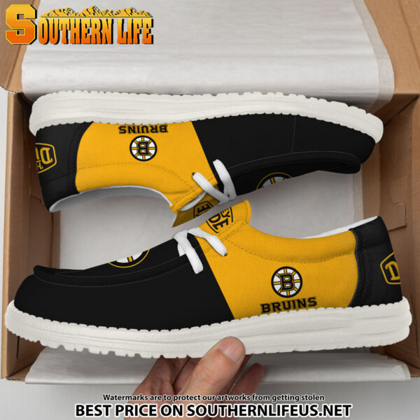 Tubopro Boston Bruins Personalized Hey Dude Shoes For Men And Women - Image 3