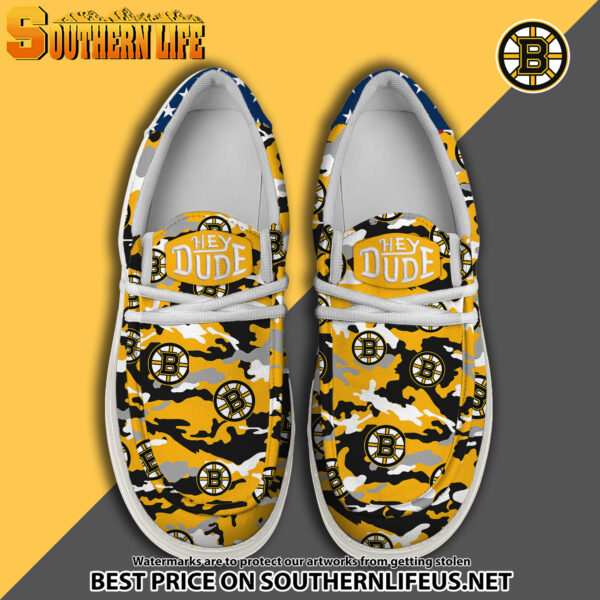 Tubopro Boston Bruins Personalized Hey Dude Shoes For Men And Women