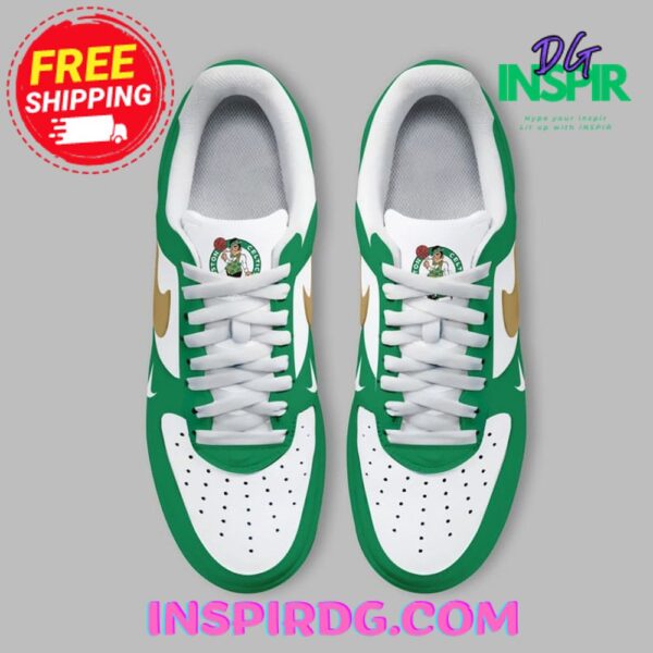 Tubopro Boston Celtics Air Low-Top Sneakers Shoes For Men And Women - Image 2