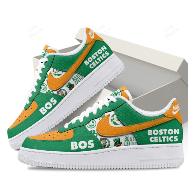 Tubopro Boston Celtics Air Low-Top Sneakers Shoes For Men And Women - Image 2