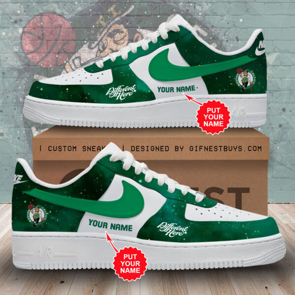 Tubopro Boston Celtics Air Low-Top Sneakers Shoes For Men And Women