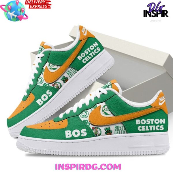 Tubopro Boston Celtics Air Low-Top Sneakers Shoes For Men And Women - Image 2
