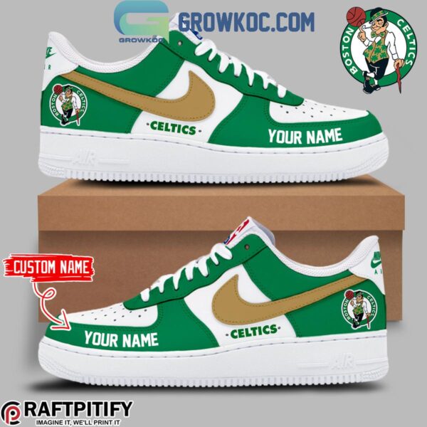 Tubopro Boston Celtics Air Low-Top Sneakers Shoes For Men And Women