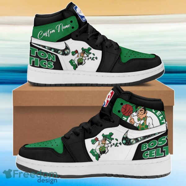 Tubopro Boston Celtics AJ1 High Sneakers Shoes For Men And Women