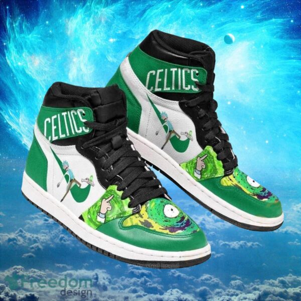 Tubopro Boston Celtics AJ1 High Sneakers Shoes For Men And Women