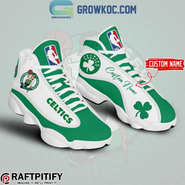 Tubopro Boston Celtics AJ13 Sneakers Shoes For Men And Women - Image 2